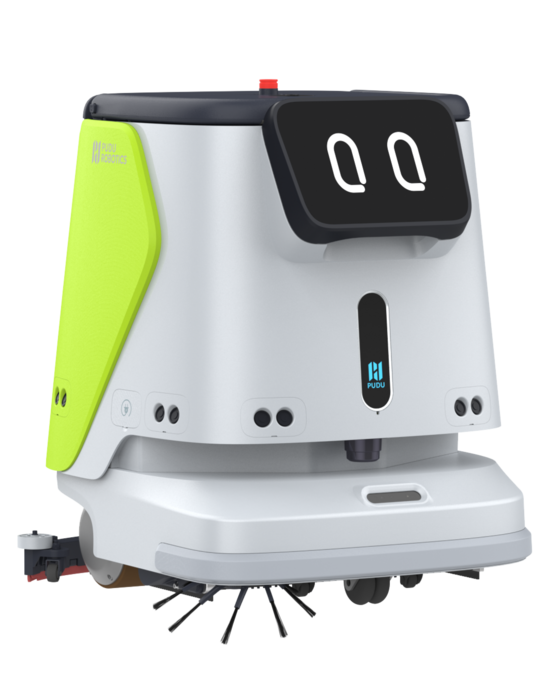 PUDU CC1 uzkopšanas robots