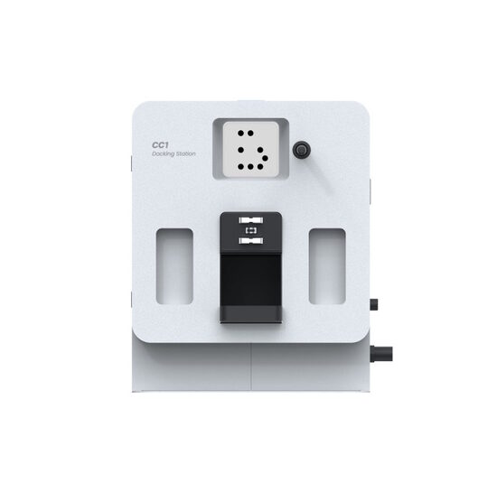 PUDU CC1 uzkopšanas robota uzpildes/uzlādes stacija